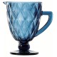 Jarra 1 Litro Diamante Azul 20cm Altura 14cm Diâmetro